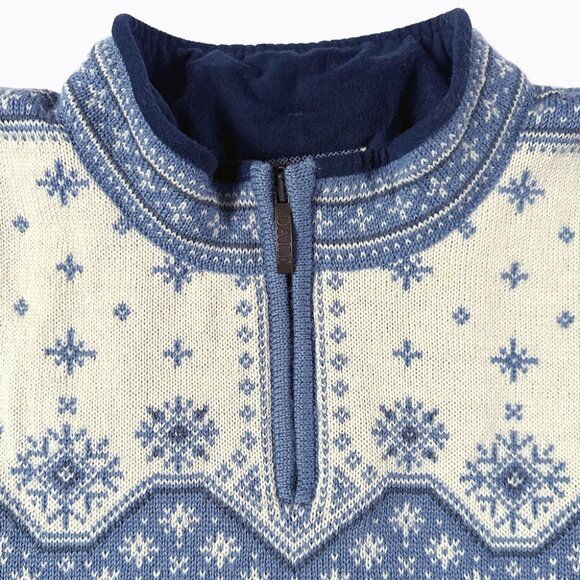 Dale of Norway Fair Aisle Wool Knit Sweater M Nordic Scandi Sport Winter Classic - Picture 5 of 12